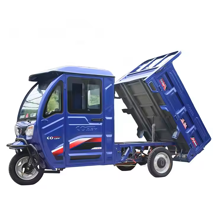 Electric Cargo Tricycle 1.8*1.3m semi-en