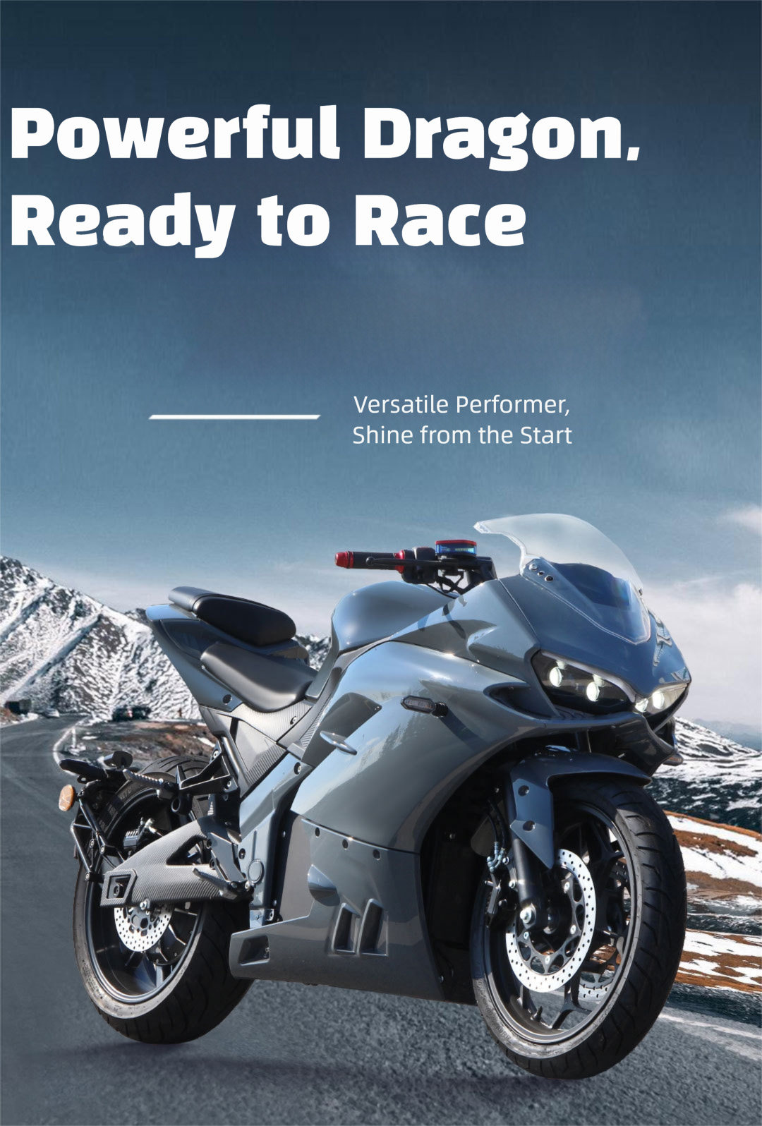 Electric Motorcycle sea dragon